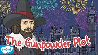 The Gunpowder Plot  The Story of Guy Fawkes for Kids [upl. by Esinrahs239]