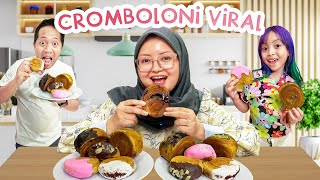 BUNDA BORONG KUE CROMBOLONI VIRAL UNTUK LEIKA DAN LEXIE SAMPAI HABIS  LEIKA SUKA BANGET [upl. by Chally38]