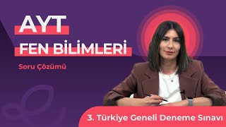 Endemik Yayınları 20232024 3 TG Deneme Sınavı AYT  Fen Bilimleri Video Çözümlü Cevap Anahtarı [upl. by Llerref]