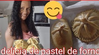 Como fazer um pastelzinho delicioso diferente de forno 😋 [upl. by Edgardo]