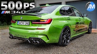 BMW M340i 500hp  INSANE pure SOUND💥  FF Retrofittings [upl. by Laerol870]