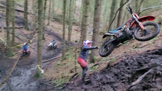 Dirtbike Action Helmsley Playday 30122023 extremeenduro hillclimb fails [upl. by Maggio]