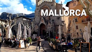 SÓLLER 🇪🇦 The MOST FAMOUS Village of MALLORCA island SPAIN 4K Feb 2024 [upl. by Standing356]