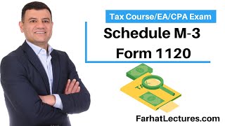 Schedule M 3 form 1120 Exaplined [upl. by Bedelia]