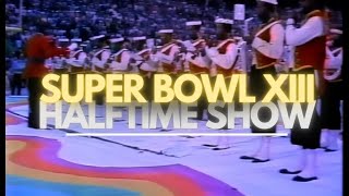 THIS MIGHT POSSIBLY BE THE WORST SUPER BOWL HALFTIME SHOW IN HISTORY SUPER BOWL 13 [upl. by Oinota]