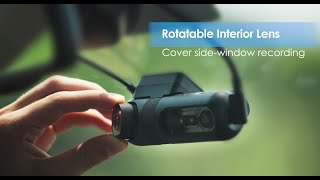 VIOFO T130 3 channel dash cam fits perfectly for Uber Lyft and Rideshare Drivers [upl. by Annavaj337]