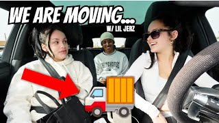 WE ARE MOVING TO ANOTHER STATE W LIL JERZ Surprise [upl. by Annayat]