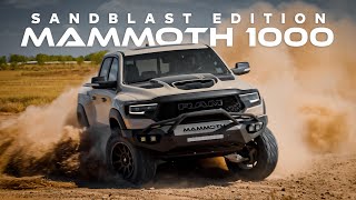 Sandblast Edition Hennessey MAMMOTH 1000 TRX  1000 HP vs Dragstrip and Dirt [upl. by Oznecniv]