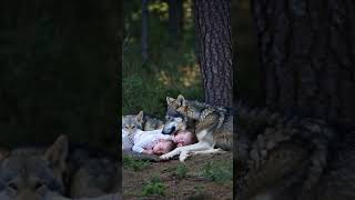 Wolf sleeps with child [upl. by Laeria183]