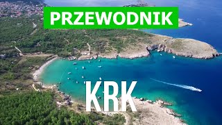 Wyspa Krk Chorwacja  Plaże wakacje kurorty miejsca przyroda  Wideo 4k  Krk co warto zobaczyć [upl. by Dan]