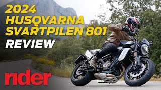 2024 Husqvarna Svartpilen 801 Review [upl. by Anelrac]