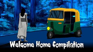 Welcome Home Compilation  Scary Pumpkin  Hindi Horror Stories  Real Horror Story [upl. by Atsira257]