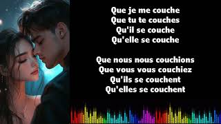 ♫ Learn French with Vincent ♫ Conjugation I I SE COUCHER I Subjonctif Présent [upl. by Batory]