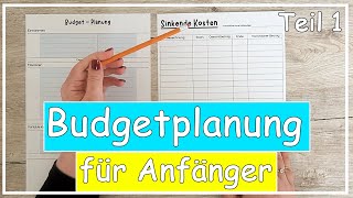 How to budget l Budgetplanung für Anfänger l Wie starte ich mein Budget Tutorial Teil 1 l Big Mary [upl. by Asillam]