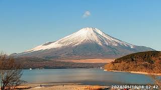 【LIVE】山中湖からの「富士山ライブカメラ」 quotmount fuji live cameraquot from Lake Yamanakako [upl. by Sineray]