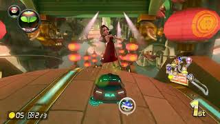 Dragon Driftway  Mario Kart 8 Deluxe Switch Original Course 150cc Pauline driving GLA [upl. by Greenebaum]