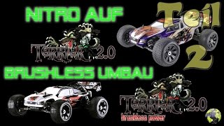 Ansmann Terrier 20 Nitro Umbau auf Brushless Teil 23 Rc Tagebuch  FULL HD  Deutsch [upl. by Enrique]