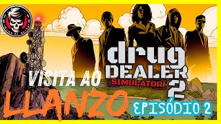 VISITA AO LLANZO NO DRUG DEALER SIMULATOR 2 O QUE EU ENCONTREI [upl. by Enahs547]