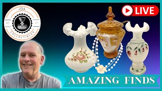 Amazing Finds LIVE SALE with JDA Collectibles [upl. by Anaugal231]