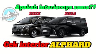 Toyota alphard di tahun 2024  Interior alphard  Alphard barong [upl. by Damiani]