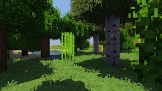 Minecraft better foliage mod [upl. by Oirazan86]