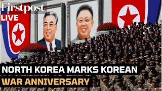 WATCH North Korea Holds Parade Marking 71st Anniversary of Korean War Armistice [upl. by Elroy]