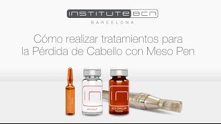 Tratamiento pérdida de cabello con Mesoterapia  Mesoceuticals®  InstituteBCN [upl. by Weinrich]