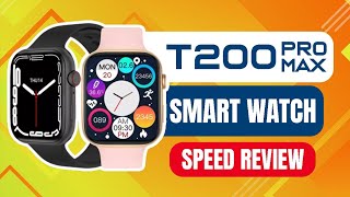 T200 Pro Max Smart Watch  Unboxing [upl. by Kristal]