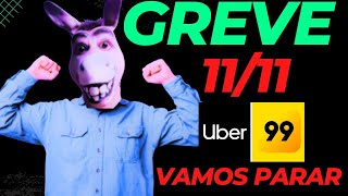 📢 Youtubers oportunistas anunciam greve  uber 99pop indriver motoristadeapp [upl. by Suirtemed]