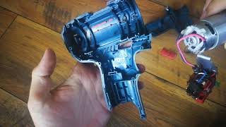 Dismantling Cordless DrillDriver Bosch GSR 12V15 GSR 1082Li [upl. by Asiole950]