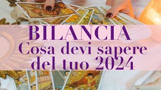 BILANCIA  Trovi la CHIAVE che sblocca finalmente tutto OROSCOPO 2024 PRIMO QUARTO TAROCCHI [upl. by Ytrebil811]