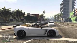 GTA5 How to get your car back when you die [upl. by Atteuqal868]