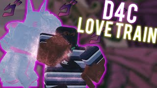 D4C Love Train Showcase Stand Upright  Roblox [upl. by Tamma]