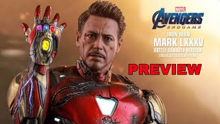 PREVIEW homem de ferro mark 85 versão battle damaged [upl. by Junno83]