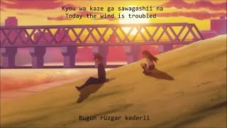 ENGTR Danshi Koukousei no Nichijou  Literary Girl OST Türkçe Altyazılı English Subtitles [upl. by Ahsert]