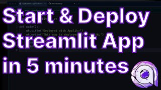 Streamlit Tutorial start and deploy on your own server [upl. by Rayner]