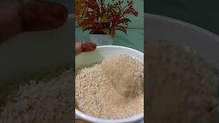 homemade bread crumbs recipe 😀🍞  viral youtubeshorts trending shorts [upl. by Ynavoj]