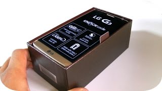 LG G3 Unboxing [upl. by Marillin]