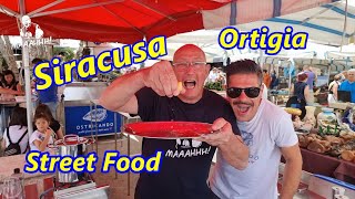 Siracusa Street Food  Ortigia [upl. by Nedia]