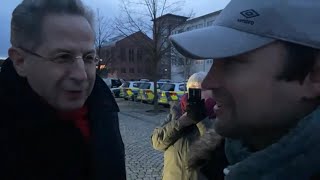 „Das Maß ist Voll“ Demo  Interview Maaßen  Hermsdorf 210224  Assange  Werte Union  AfD [upl. by Handler]