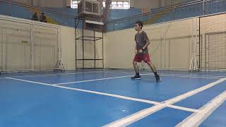 6 Corner Footwork  Badminton Training [upl. by Nare]