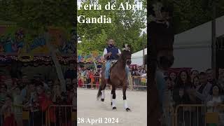 Feria abril de Gandia  April Fair of Gandia short gandia [upl. by Eilema]