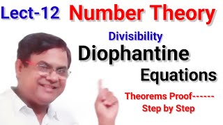 DIOPHANTINE EQUATION  Linear Diophantine Equation Number Theory [upl. by Forland698]