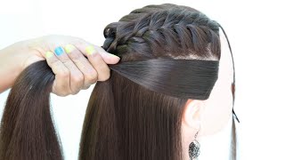 18 trendy hairstyle for wedding  open hairstyle  beautiful hairstyle  hairstyle for bridesmaid [upl. by Alric470]