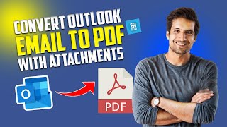 How to Convert Outlook email to PDF with attachments 2024 [upl. by Severin820]