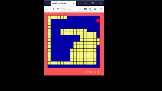 Perfect Snake Game  Patorjk Javascript Snake  16x16 Kill Screen  23200 [upl. by Ahselef]