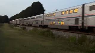 Amtrak P053 near Garysburg NC 91424 [upl. by Barney936]