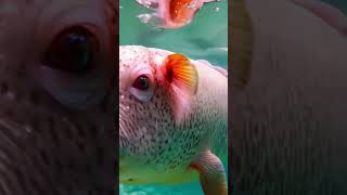 😨PIGFISH⁉️REAL OR NO⁉️ pigfish realorfake unique uniqefish horrorstories horrorshorts weird [upl. by Ennaej]