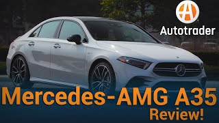 2020 MercedesAMG A35  Review  Autotrader [upl. by Ikin]