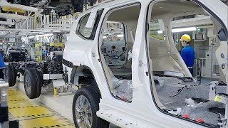 How your Toyota Land Cruiser is made Toyota factory tour in Japan [upl. by Adnilreb]